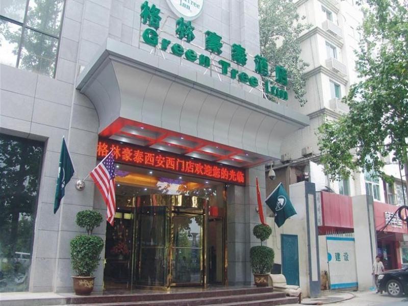 Greentree Inn Shanxi Xian West Gate Express Hotel Exterior photo